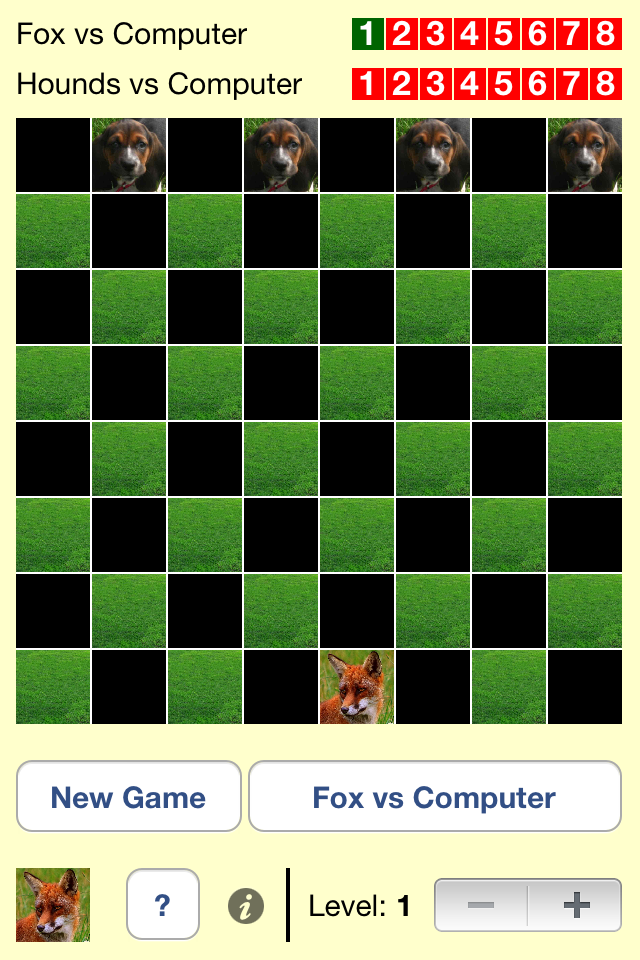 Screenshot Fox & Hounds Lite Screenshot Fox & Hounds Lite